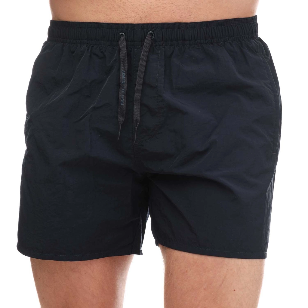 Armani Mens Swim Shorts in Navy - Size Small