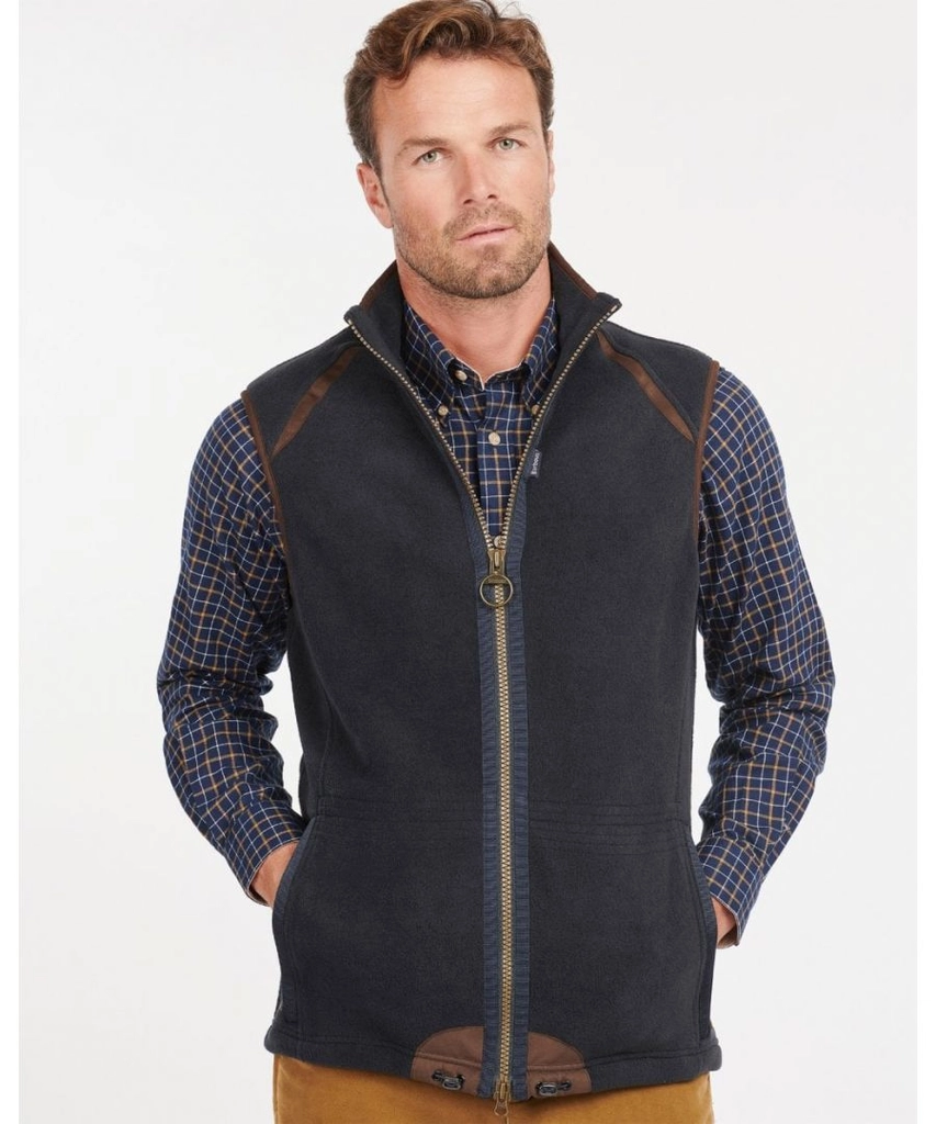 Barbour Langdale Mens Gilet - Navy - Size Medium