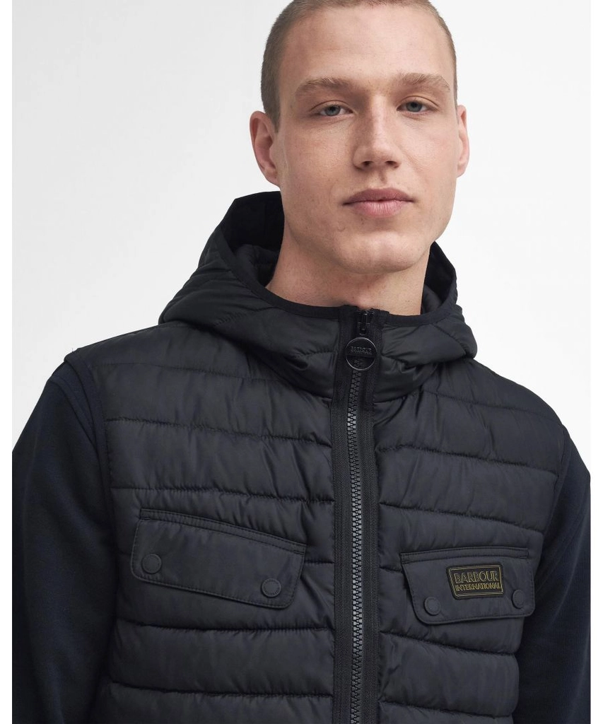 Barbour Molden Mens Puffer Gilet - Black - Size Medium