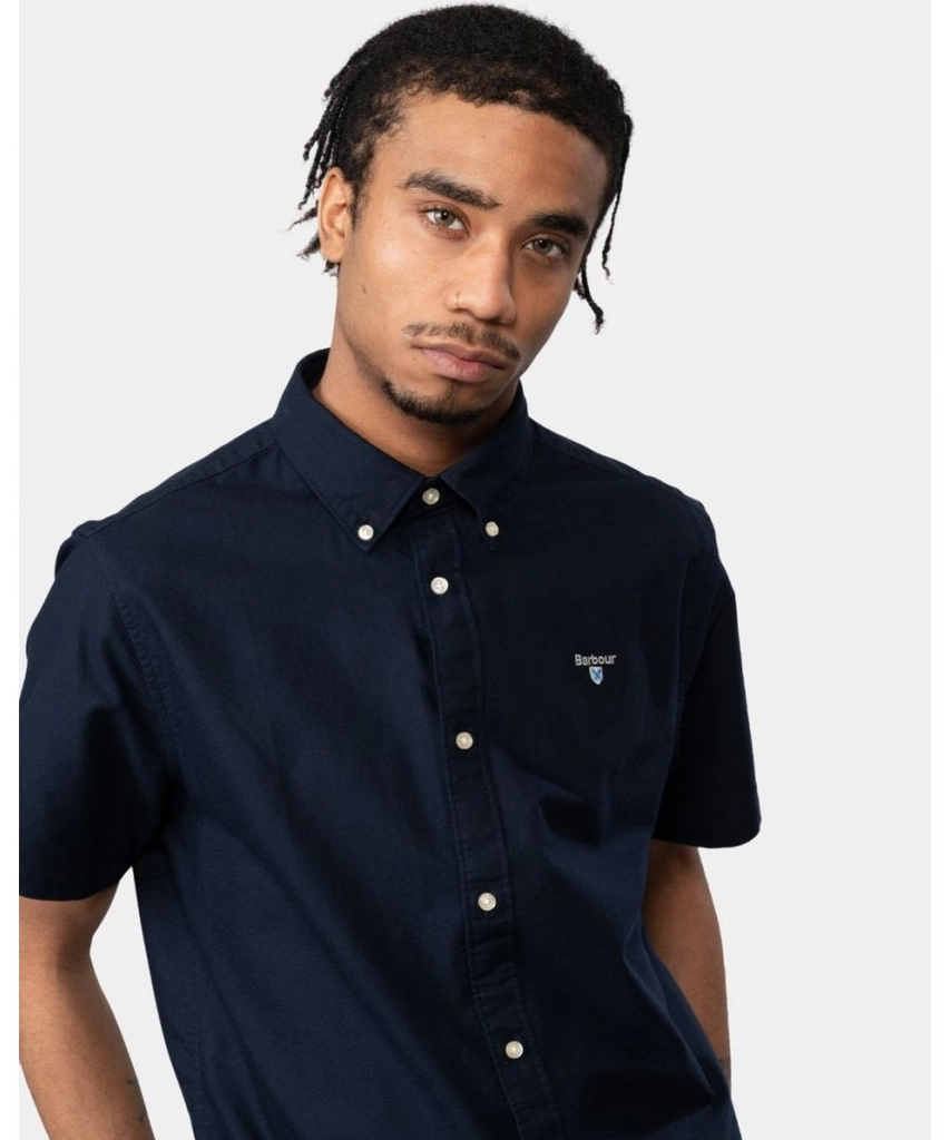 Barbour Oxtown Mens Tailored Shirt - Navy - Size 2XL