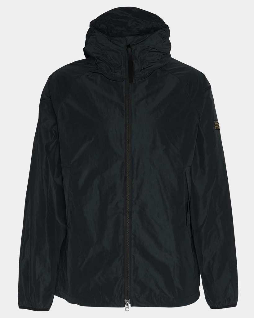 Barbour Porter Mens Showerproof Jacket - Black - Size X-Large