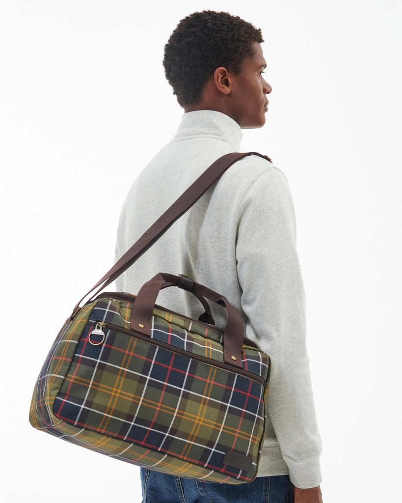 Barbour Torridon Unisex Tartan Flight Bag - One Size
