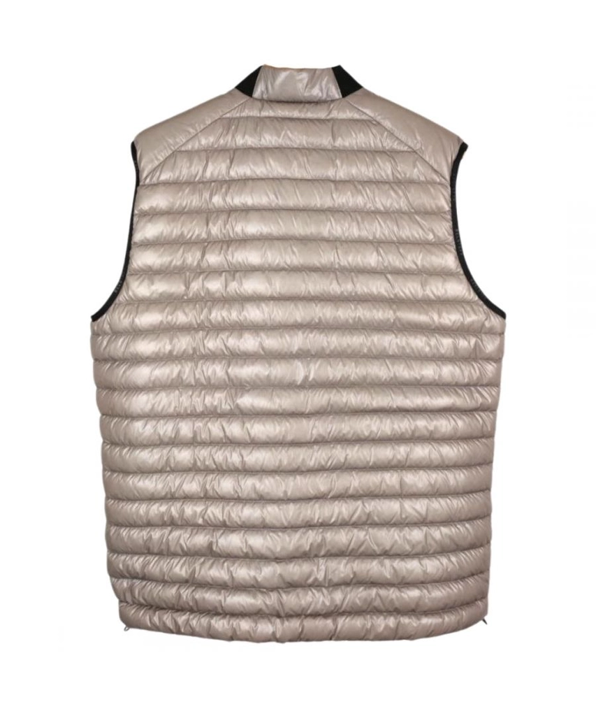 Belstaff Mens Airframe Beige Shiny Gilet Down Filled Jacket Polyamide - Size 2XL