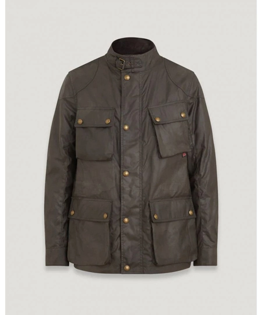 Belstaff Mens Fieldmaster Jacket - Olive - Size 44 (Chest)