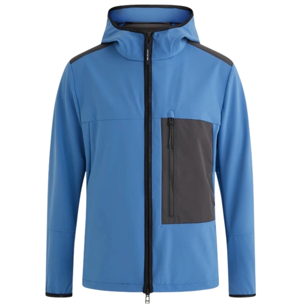 Belstaff Mens Impact Forward Blue Thin Jacket - Size Medium