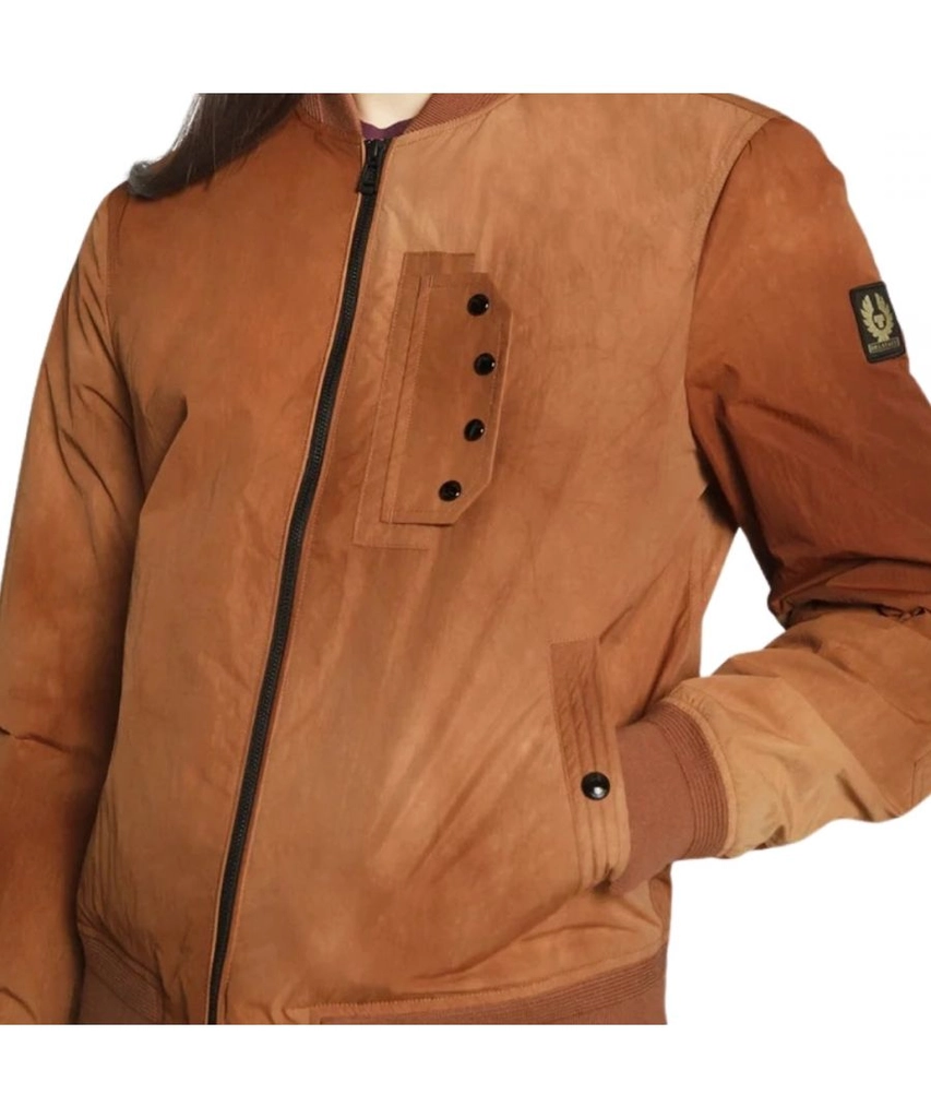 Belstaff Mens Parameter Brown Bomber Jacket - Size 2XL