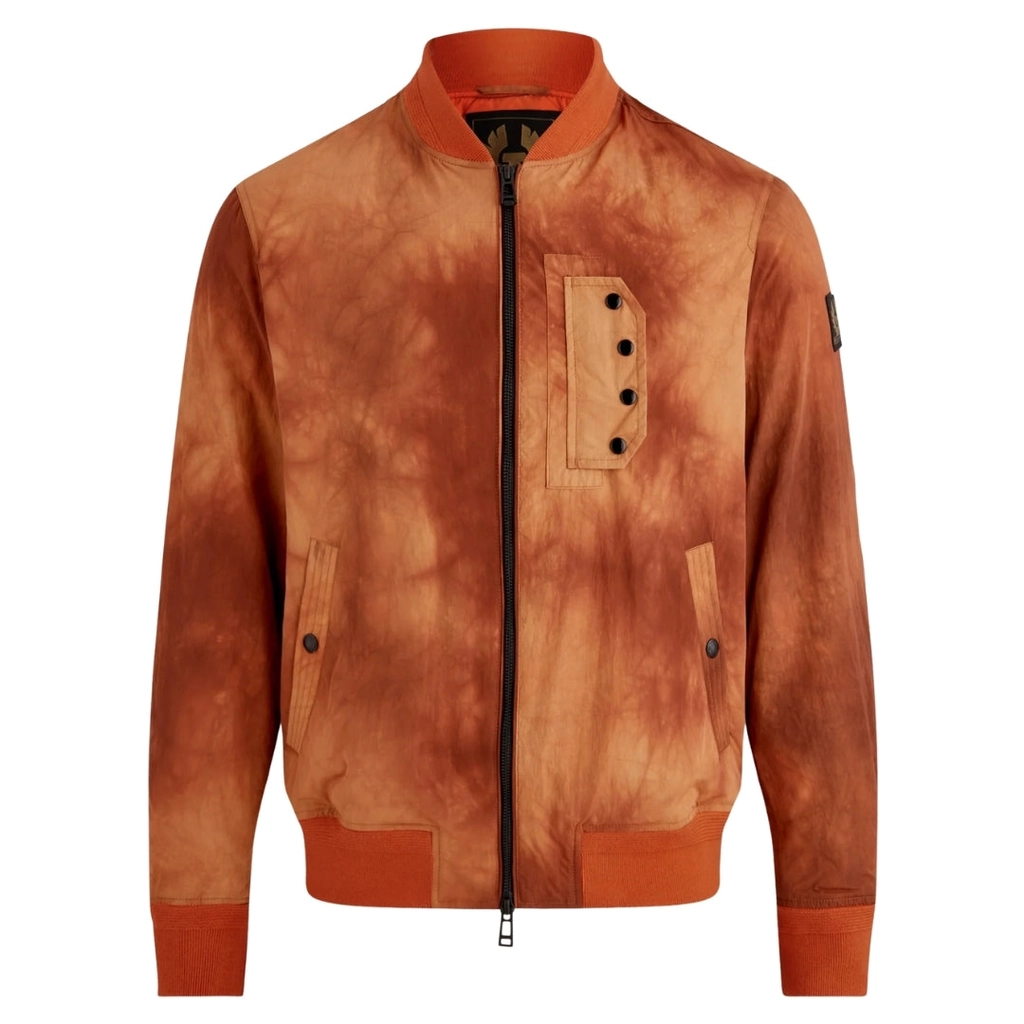 Belstaff Mens Parameter Brown Bomber Jacket - Size 2XL