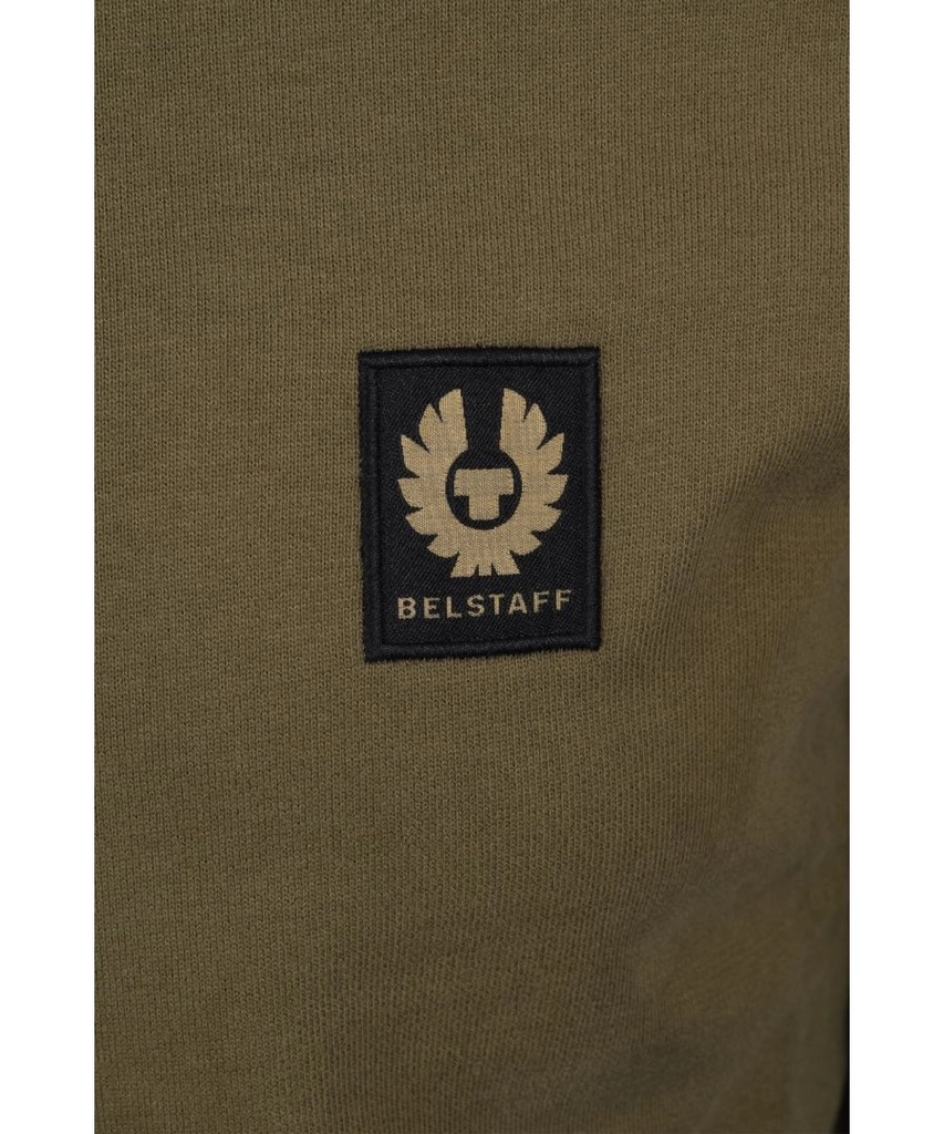 Belstaff Mens Sweatshirt True Olive - Green - Size Medium