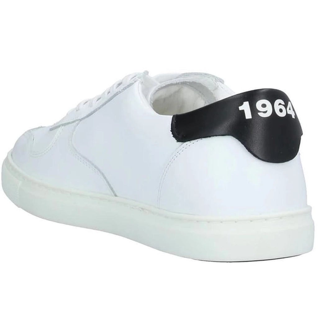 Dsquared2 Mens Maple Gym Low Top White Sneakers Leather - Size UK 10