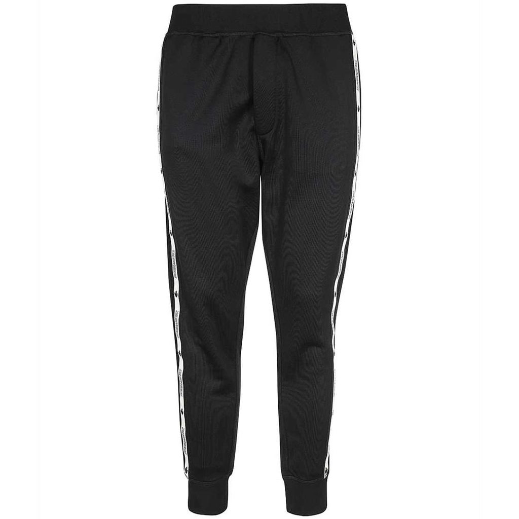 Dsquared2 Mens Sport Tape Sweat Pants Black - Size Small