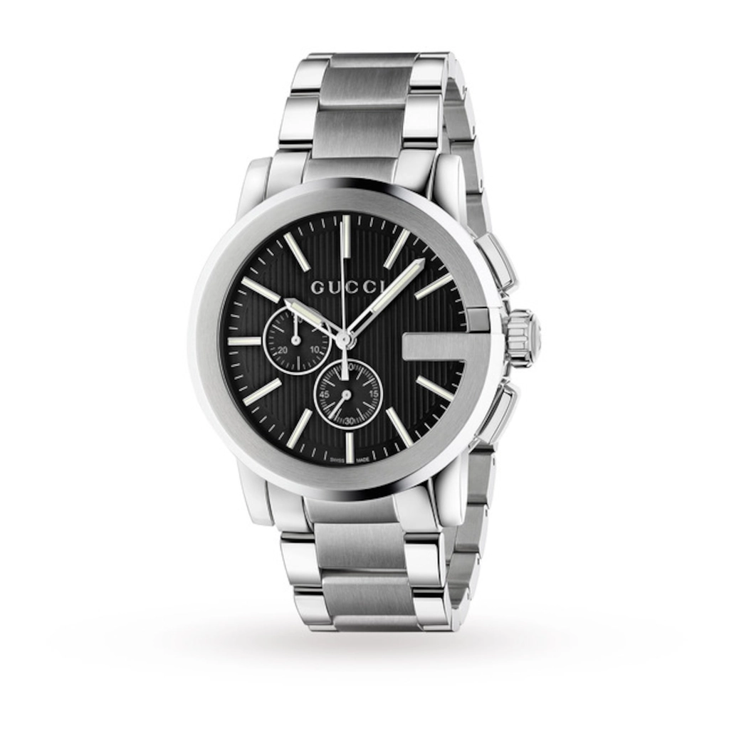 Gucci YA101204 mens watch - Silver Stainless Steel - One Size