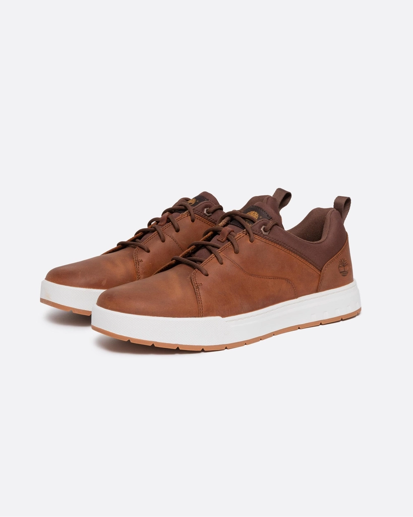 Timberland Maple Grove Low Mens Trainers - Brown - Size UK 10