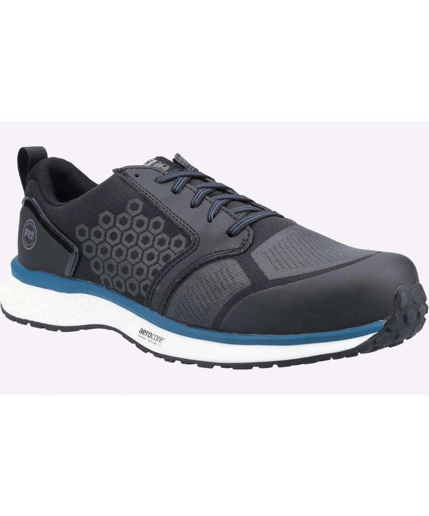 Timberland Pro Reaxion Composite Safety Trainer Mens - Black Mixed Material - Size UK 8