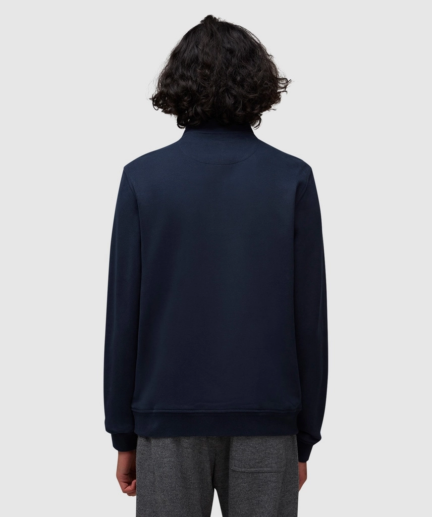 Belstaff Quarter zip patch sweatshirt
