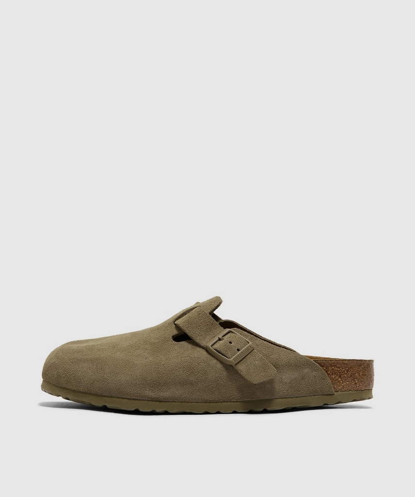 Birkenstock Boston Sandal (Faded Khaki - 43) - Size 43