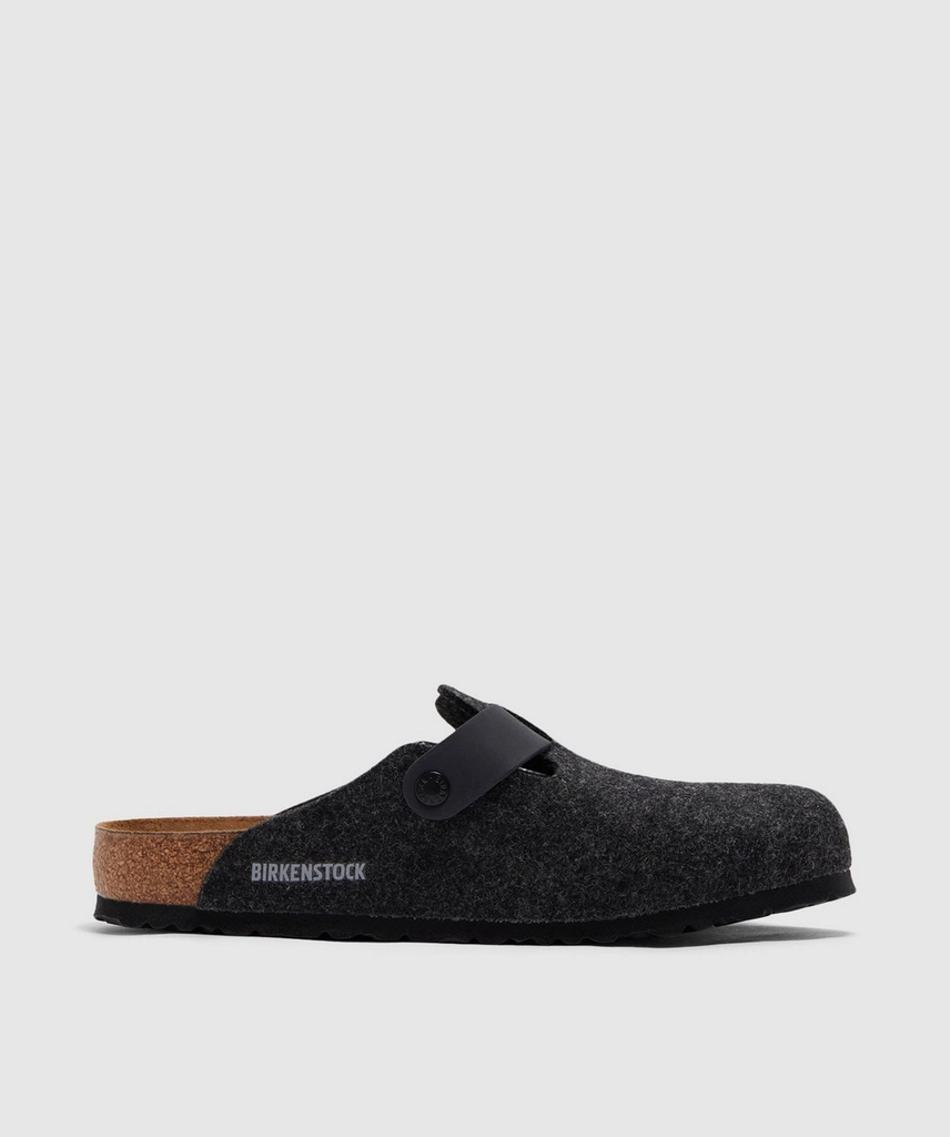 Birkenstock Boston felt leather sandal