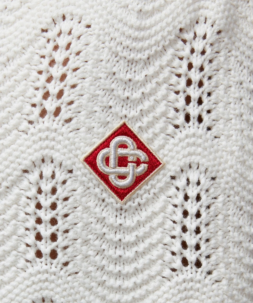Casablanca Wave knitted shirt