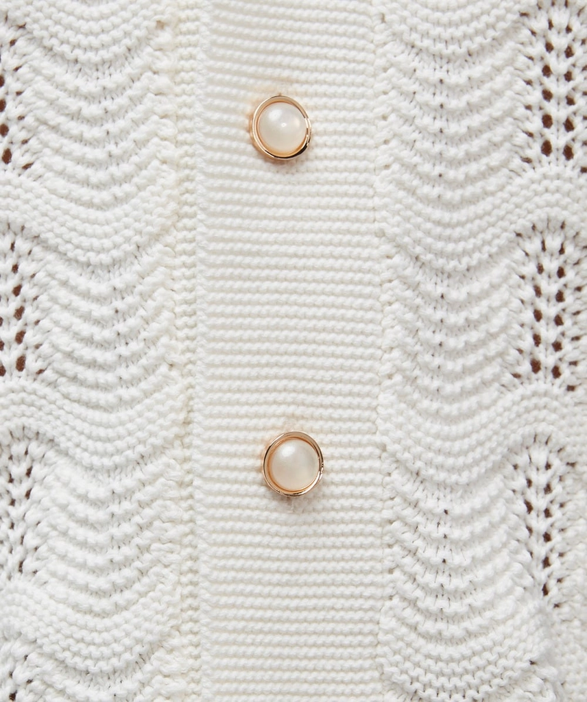 Casablanca Wave knitted shirt