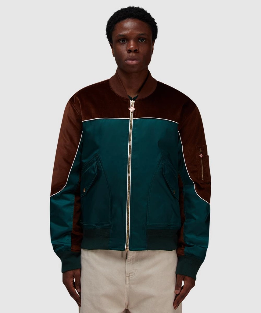Casablanca Bomber Jacket (Green - M) - Size M