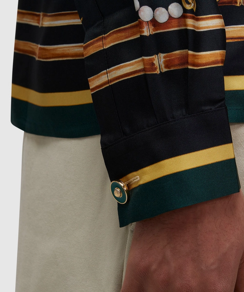 Casablanca La boite a bijoux silk shirt