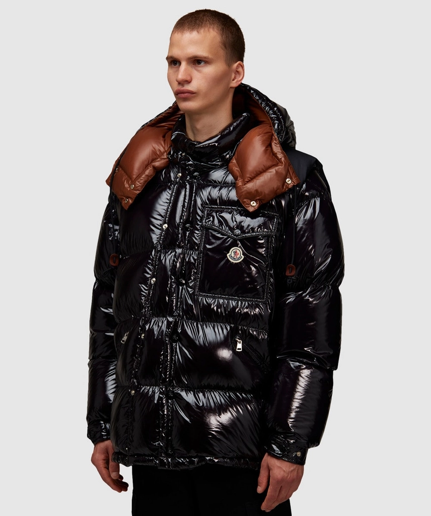 Moncler Karakorum present 2 in 1 down jacket