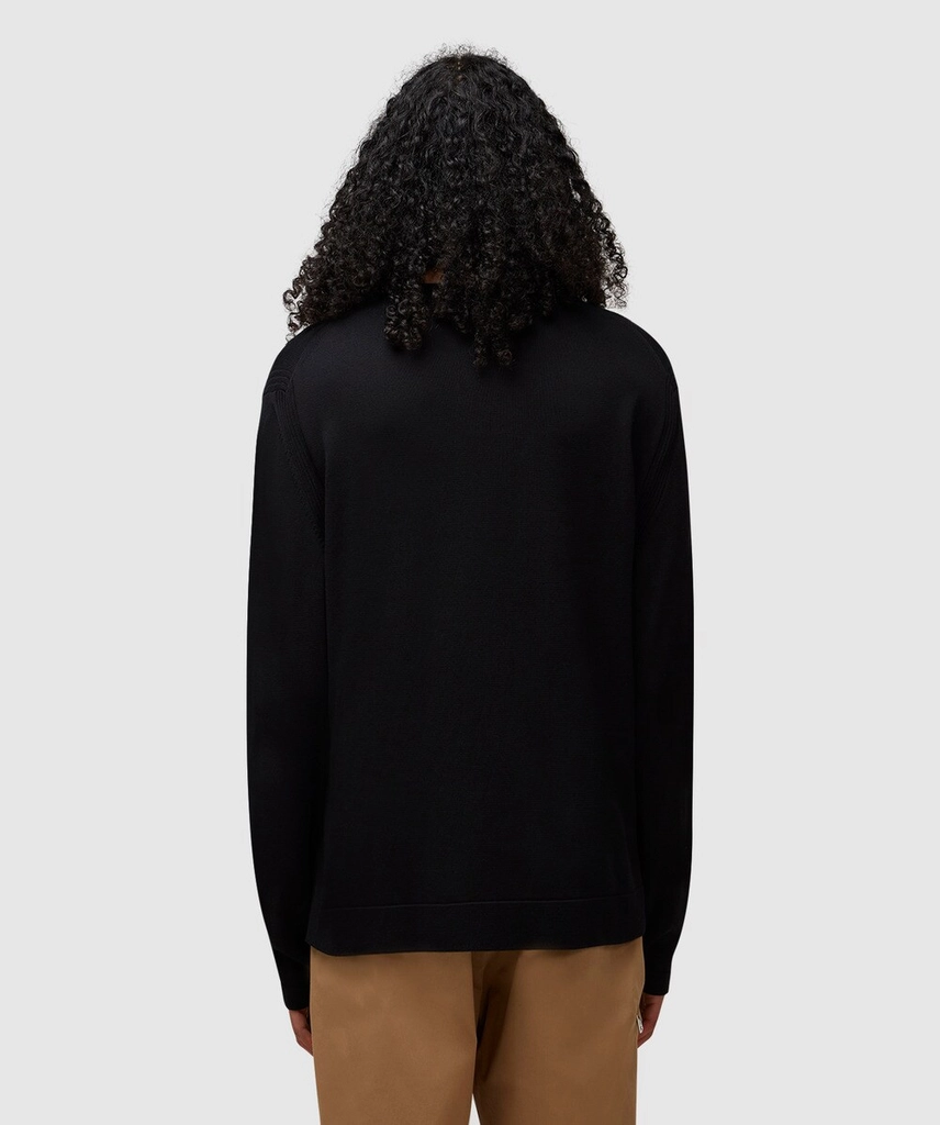 Moncler Embossed logo pocket knit