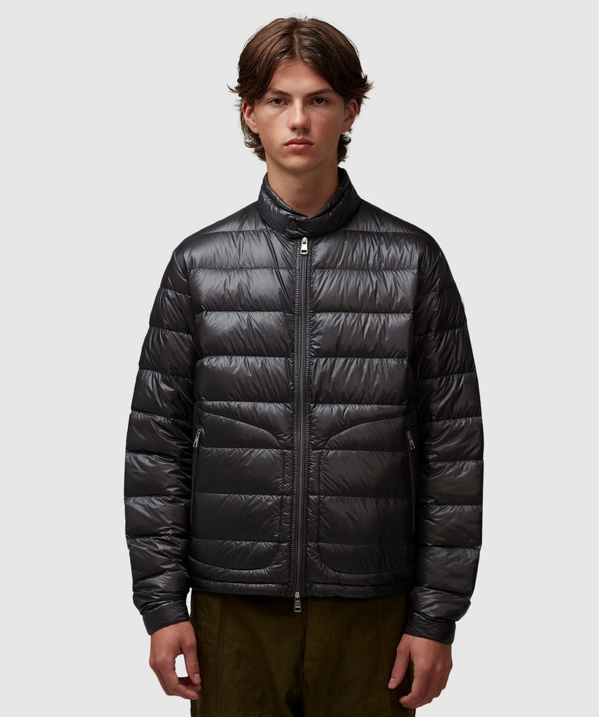 Moncler Acorus Down Jacket (Grey - 4) - Size 4
