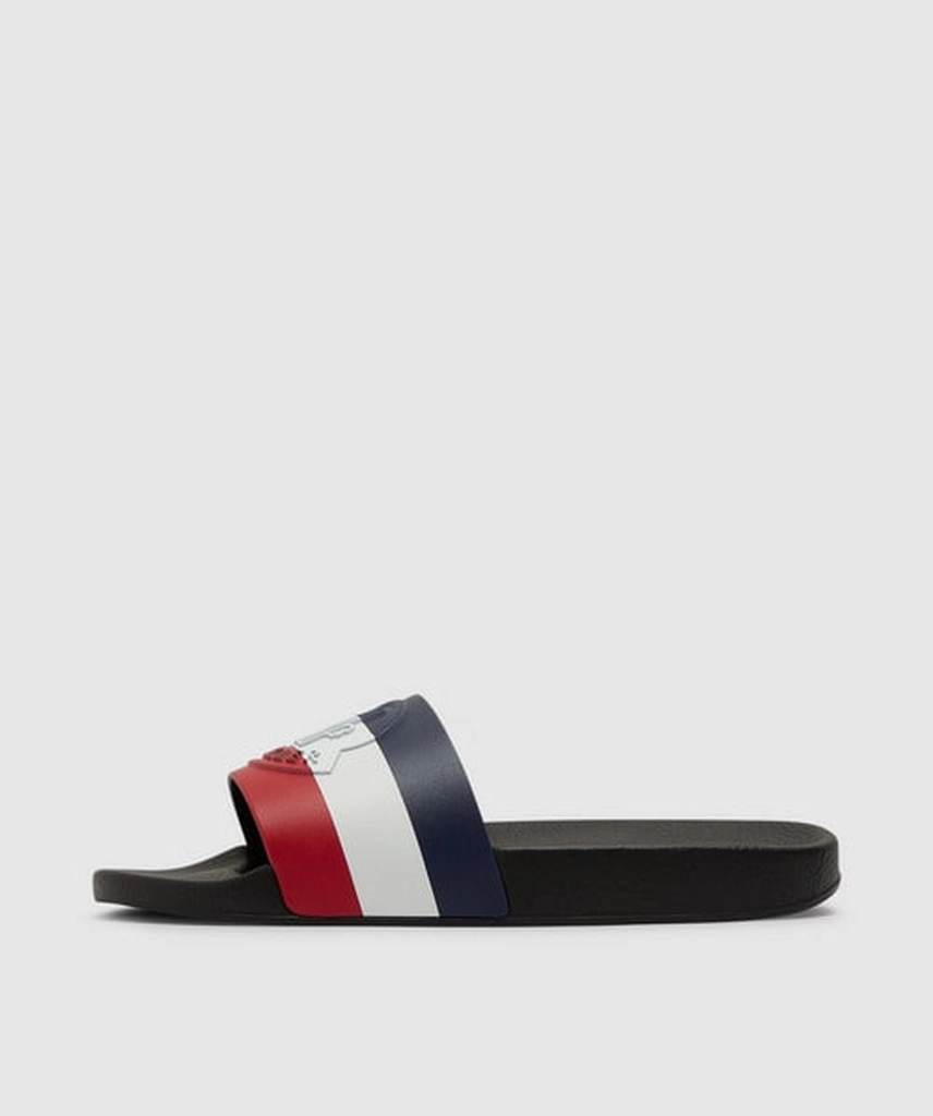 Moncler Basile stripe slider