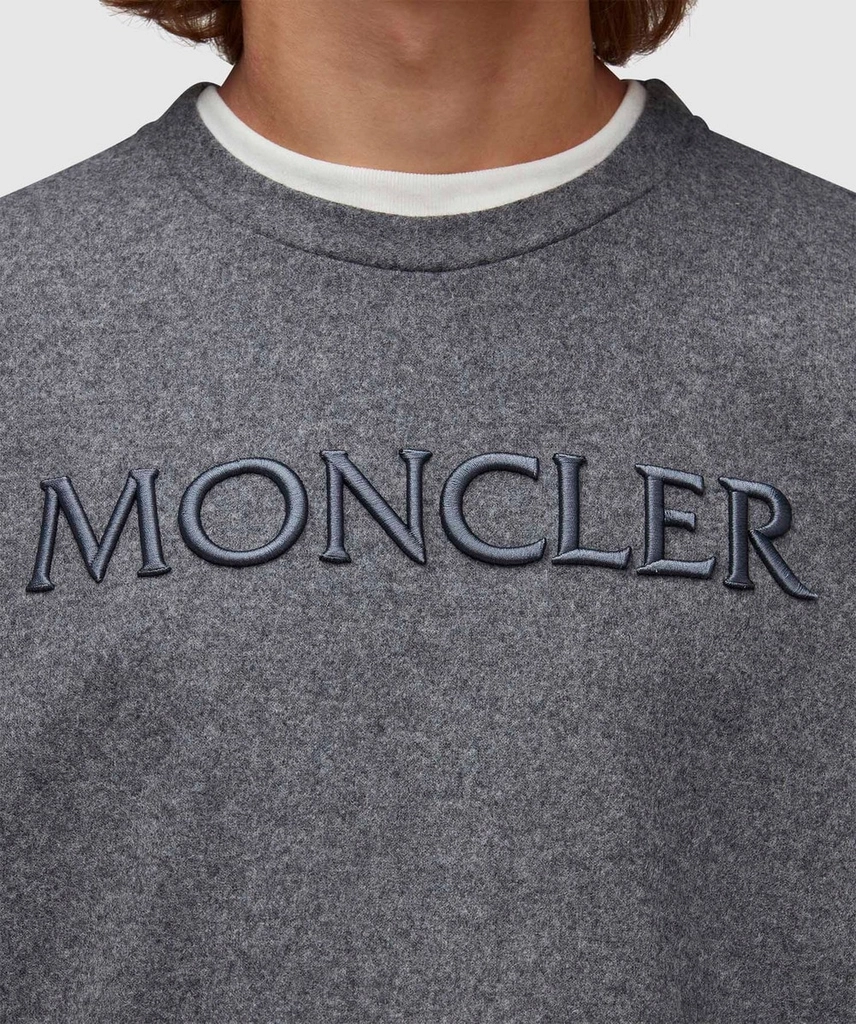 Moncler Text logo sweatshirt