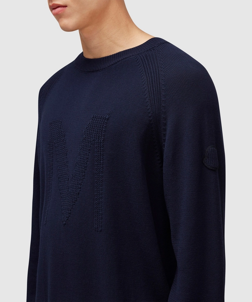 Moncler Logo instaria knit